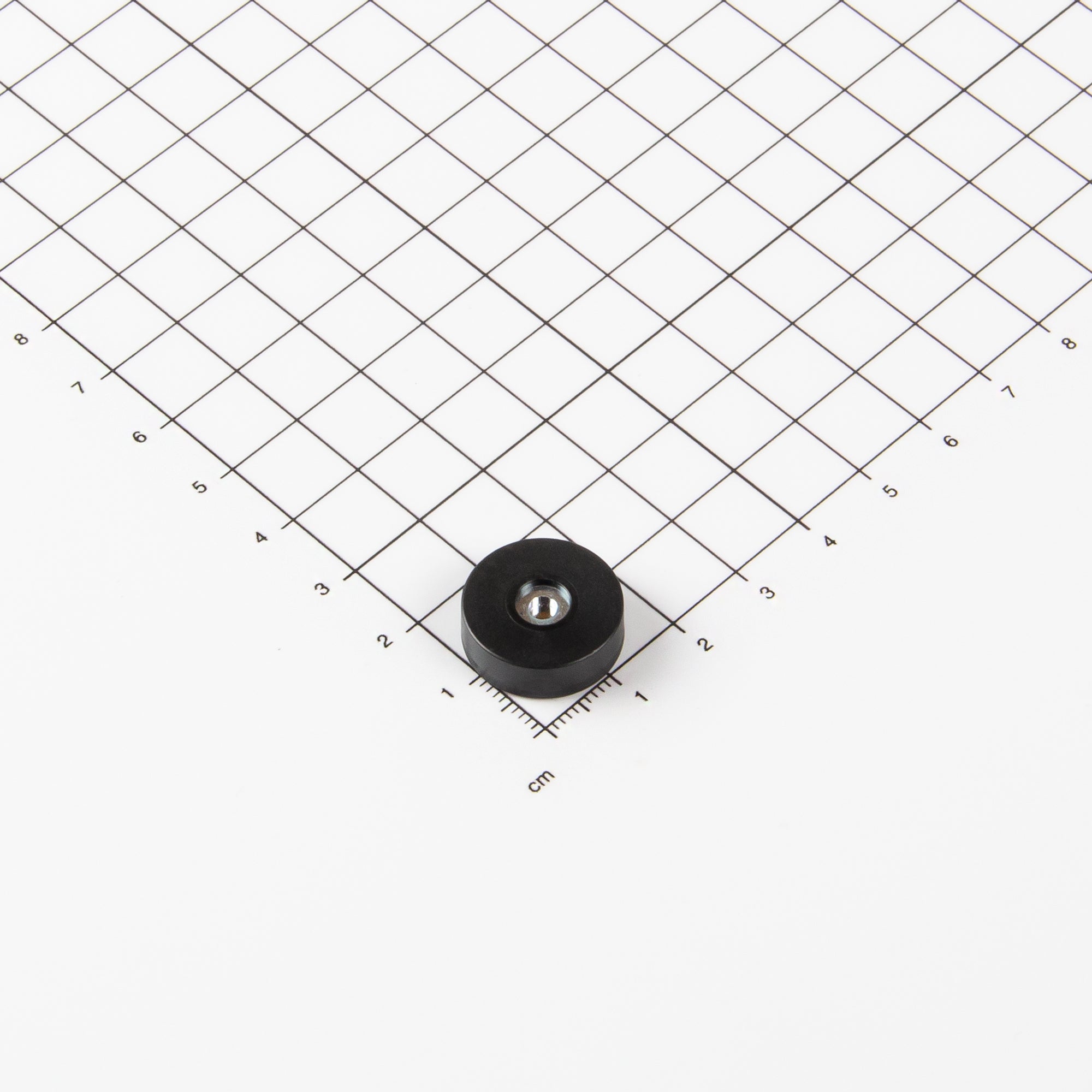 Magna-c Gummiertes Magnetsystem Ø18x6mm Aus Neodym Ohne Befestigung