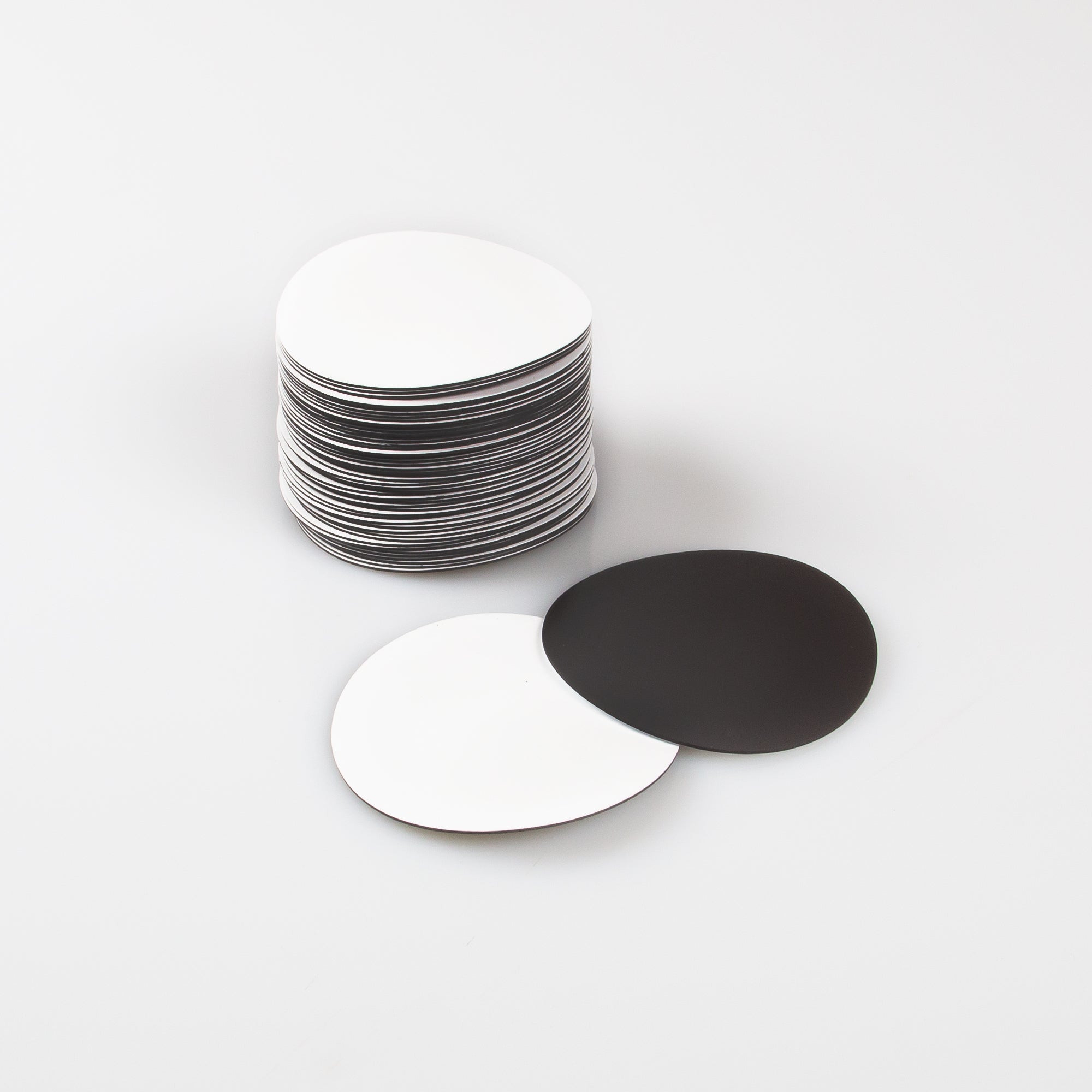 Magna-c Magnetfolienstanzteile Ø80mm - 50 Stück Im Set