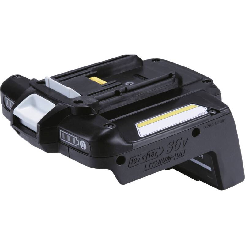 [neuwertig] B-ware Makita Akku-konverter 196809-7 Akkuadapter 36v Von Zwei 18v Akkus Leicht 574g