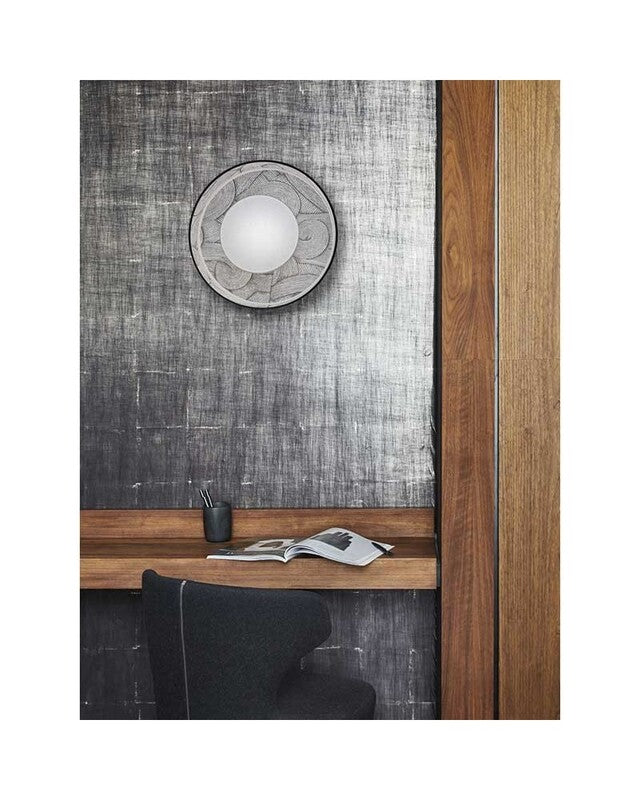 [neuwertig] B-ware Market Set Wandleuchte Wandlampe Mokuzaï Led Designer Lampe Dunkelblau 38cm