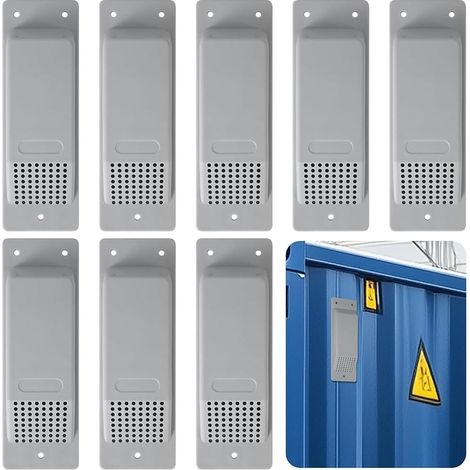 Maryplast-8 Stk. Container Lüftungsventilator, Reduziert Hitze Und Feuchtigkeit In Frachtcontainern, Seitenstrombelüftung