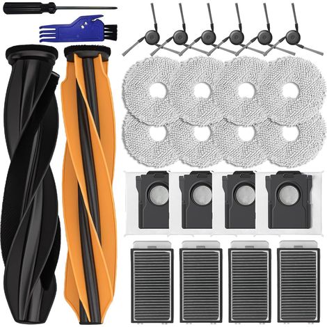 Maryplast-26 Stück Ersatzteile Für Dreame X50 Ultra/l50 Pro Ultra/l40s Pro Ultra/mova V50 Ultra, Bürste Filter Tücher Beutel
