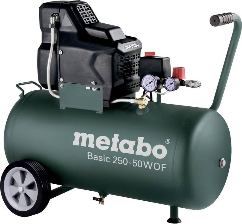 [gebraucht] B-ware Metabo Druckluft Kompressor Basic 250-50 W Of 50 L 8 Bar