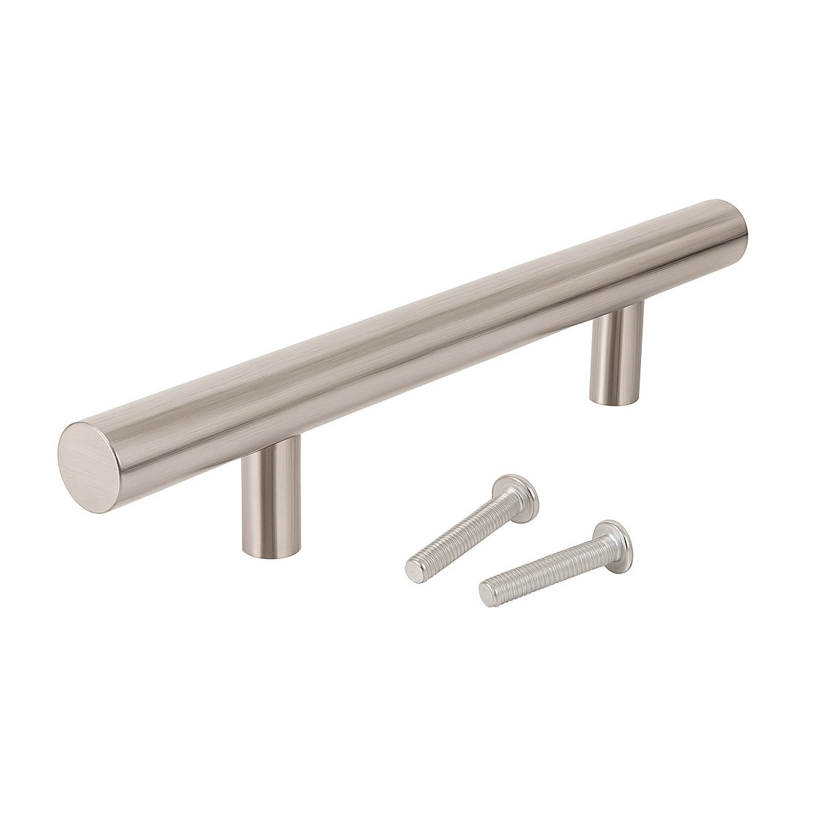 Edelstahl Küchengriff 640mm - Utah Vollmaterial - Möbelgriff Ø 12mm Sockelgriff
