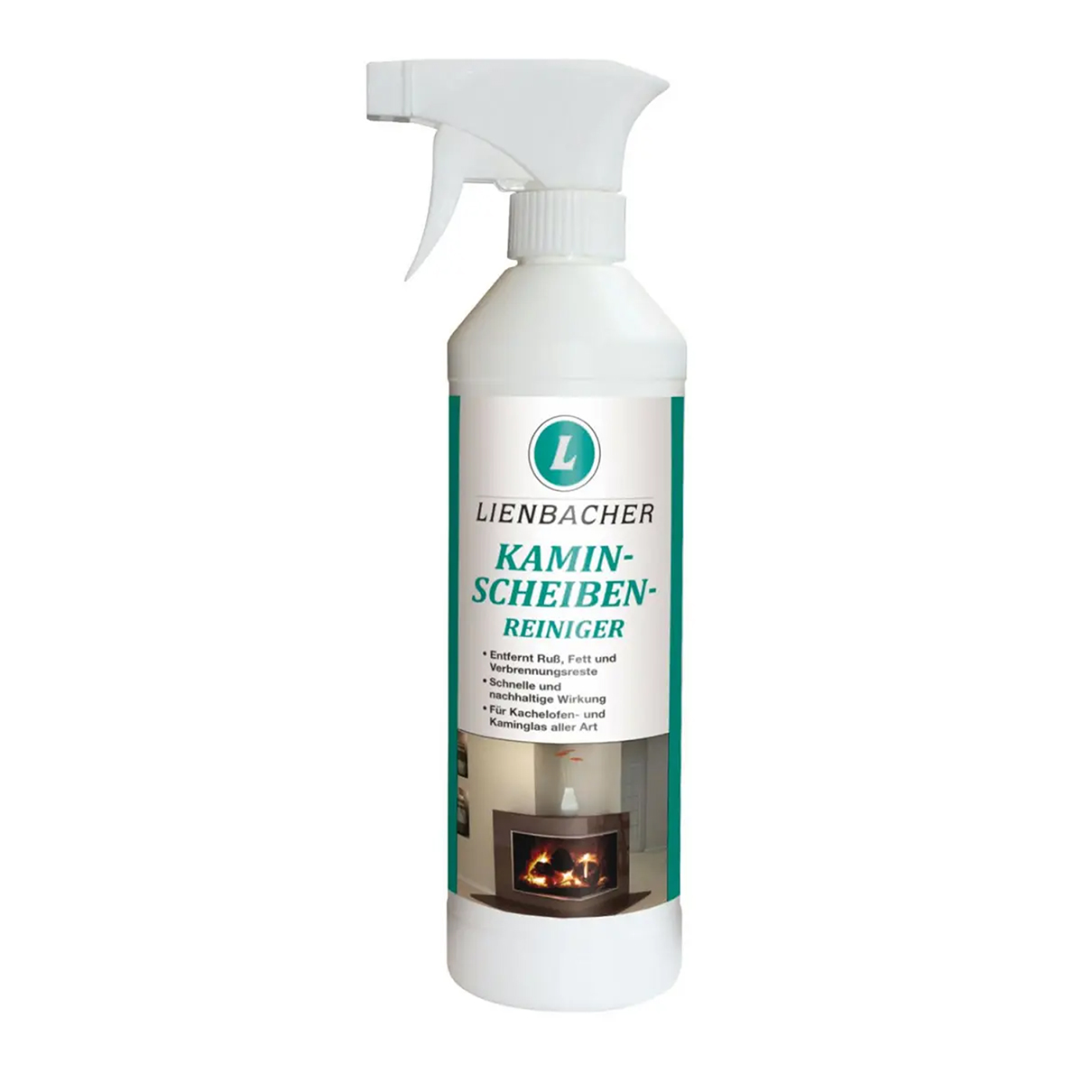 Kaminscheibenreiniger Flüssig, 500 Ml Ofenscheibenreiniger Kraftvoll