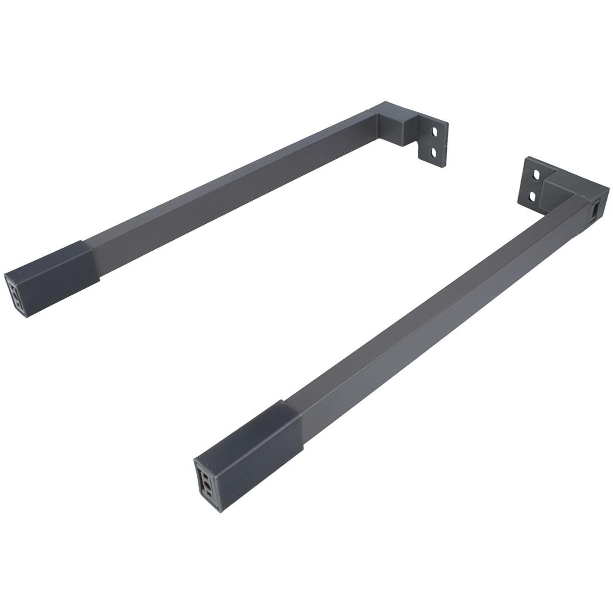 Küchenschubladen-reling Anthrazit 300mm Längesreling-set Schubladenorganisation