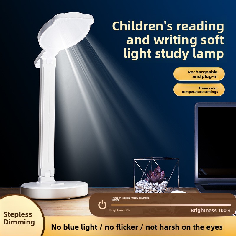 Led Lampe Faltbar Mit Touchscreen Wiederaufladbar Studium Lesen Wohnheim Büro Modell A5
