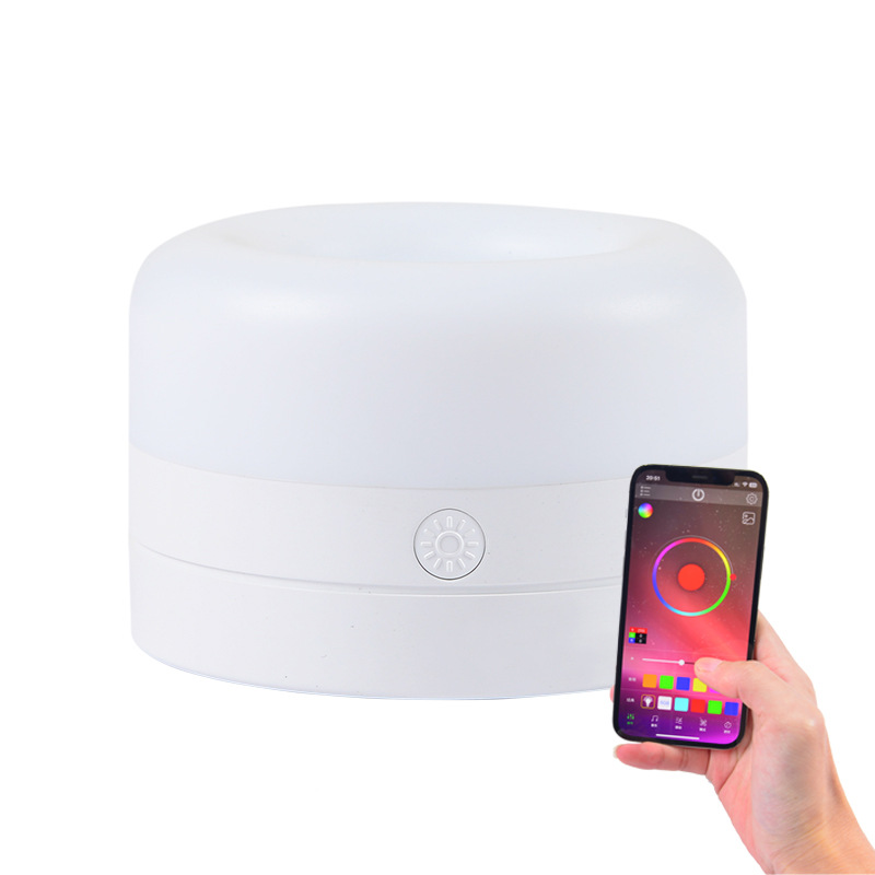 Magnetisches Nachtlicht Portabel Intelligente App Rgb Licht Kreative Deko Weiße Basis