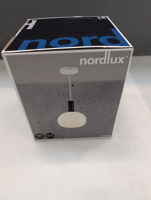 [neuwertig] B-ware Nordlux Pendelleuchte Hängeleuchte Alton 25 E27 60w Lampe Opal 300cm Höhe 330mm