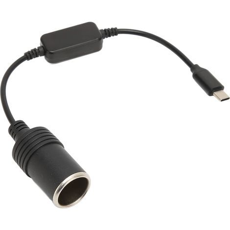 5v Usb-c Auf 12v Auto-zigarettenanzünder-steckdose, Adapter Und Wandler Für Elektronische Autozubehörteile, 30 Cm