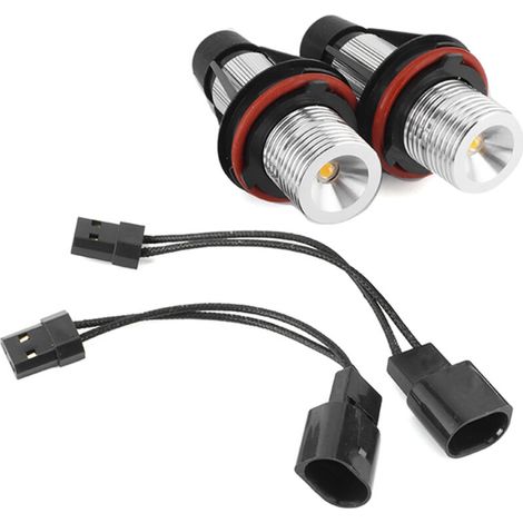 2-teiliges 6000k 720lm Led-auto-licht, Engel-augen-halo-ringe, Lampe Passend Für E39 E53 E60 E63 E64