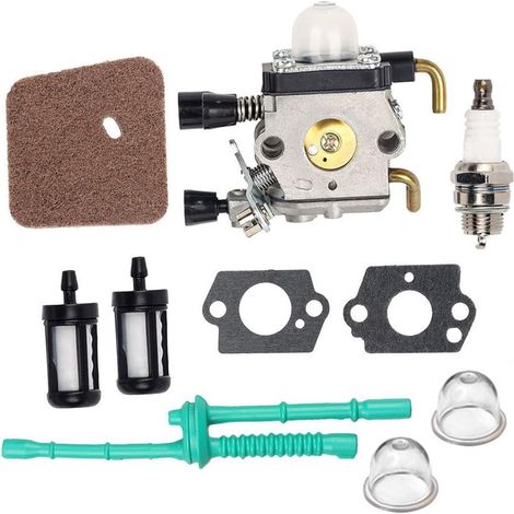 Carburateur C1q-s97 Avec Filtre À Air Et Tuyau De Carburant Pour Coupe-bordures Stihl Fs38 Fs45 Fs46 Fs55 Fs45c Fs46c Fs55c Fs55r Fs55rc Km55 Km55c Kombi Moteur