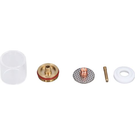 Kit Aus Klemmventilen Für Argon-schweißbrenner Wp-20/25, Wig-schweißbrenner, Glasbecher Aus Messing, 5 Stück/set