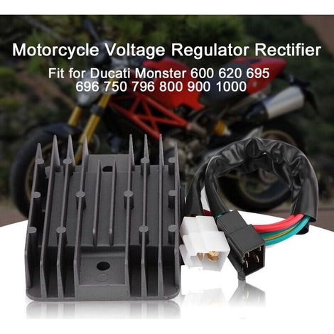 Spannungsreglergleichrichter Für Motorrad, Passend Für Ducati Monster 600 620 695 696 750 796 800 900 1000
