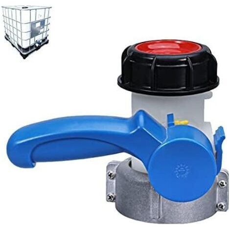 Universeller Ibc-adapter, Ibc-absperrventiladapter, Universelles Ibc-entleerungshähne, Schmetterlingsventiladapter, Geeignet Für Regenwassertanks, Regenwassertanks Und Ibc-behälter