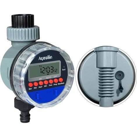 Bewässerungs-timer, Druckloser Bewässerungscontroller, Kugelhahn Mit Timer, Regensensor-kompatibel