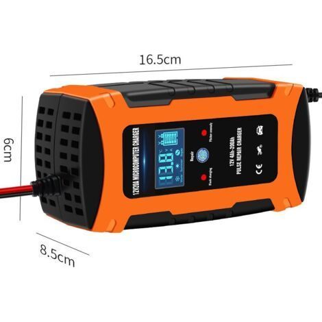12 V 20 A Autobatterieladegerät 12 V 20 A, Impuls-batterieladegerät 12 V Zur Reparatur Und Aktivierung, Kompatibel Mit Blei-säure-batterien