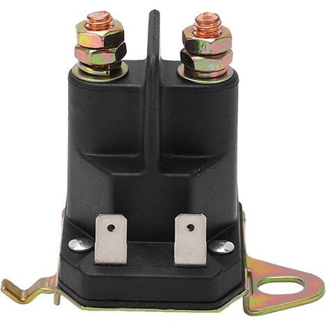 12 V 100 A Anlassermagnetschalter Ersatzrelais Für Husqvarna, Jonsered, Poulan, Craftsman Rasenmäher – Abs Und Metall - 532192507
