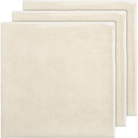 3er-pack Mulltücher Zum Abgießen, 50 X 50 Cm, Wiederverwendbar Für Küche, Saft Und Käse