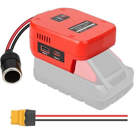 Wandler Für Milwaukee M18 18-v-akku, Spannungswandler Von 18 V Auf 12 V, Dc-spannungsregler 12 V 10 A 120 W Für Golfwagen, Ferngesteuerte Autos, Lkw, Beleuchtung