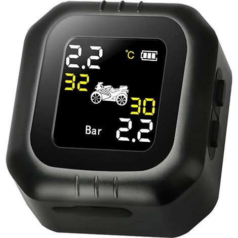Motorrad-reifendrucküberwachung, Hochpräziser Drahtloser Tpms-reifendruckalarm Für Lokomotiven, Automatische Überwachung Und Alarmierung