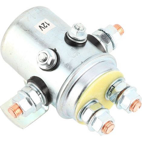 12v 200a Relais-schalter Für Seilwinde, Solenoid-kontaktor, Schließer, Universell Einsetzbar Für Atv/utv