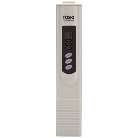 Wasser-testgerät, Digitaler Multifunktions-tds-messer, Professioneller Wasserqualitäts-tester, Reinheitstester, Durchflussmesser 0–9990 Ppm Mit Lcd-anzeige Für Leitungswasser Und Aquarium