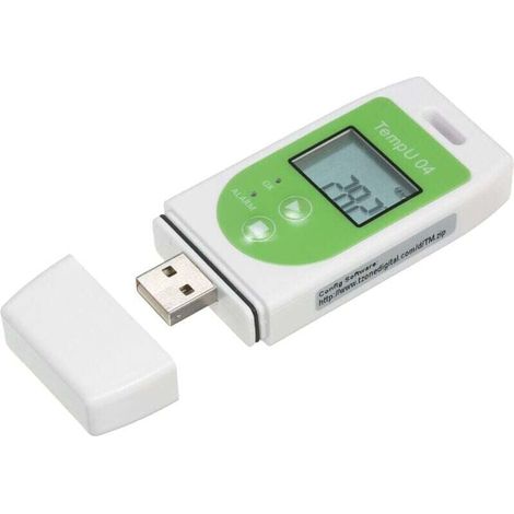 Usb-temperaturrekorder, Wiederverwendbarer Temperaturrekorder Mit Einer Aufzeichnungskapazität Von 32.000