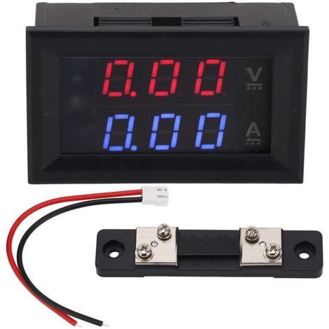 Digitales Voltmeter, Amperemeter, Spannungsprüfer, Verstärker-detektor, Led-stromüberwachung, Dc0-100v 50a-anzeige Mit Umschalter