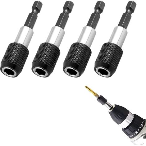 Bitsaufnahme Für Schraubendreher, Magnetische Bitsaufnahme, Sechskantiger Schaft Für Schraubendreherbits, Magnetische Verlängerungsstange, Magnetische Bitsaufnahmen, Schnellwechsel-bitsaufnahme, Für S