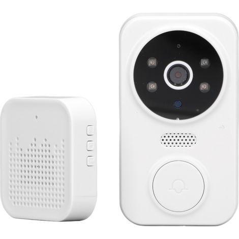 Video-türklingel 1080p Intelligente Nachtsicht 2-wege-sprachfunktion Drahtloses Wifi Video-türklingel Mit Weitwinkel-hd-objektiv