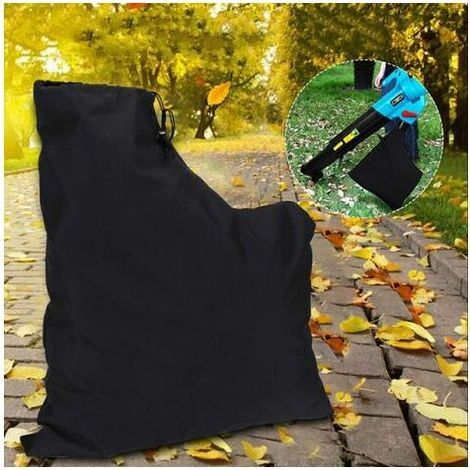 Laubsauger-auffangsack Aus Polyester, Absaugbeutel Für Laubschredder Mit Reißverschluss Und Kordelzug, Geeignet Für Sauger Und Gebläse
