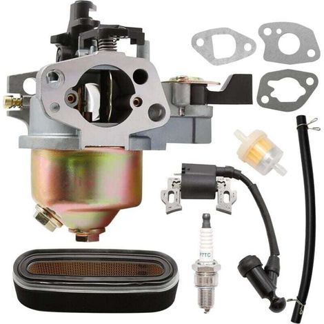 Ersatzvergasermotor Für Honda Gxv120 Gxv140 Gxv160 Hr194 Hr195 Hr214 Hra214 Hr215 Hr216 17210-ze6-505 Vergaser Mit Luftfilter Für Rasenmäher Ersetzt 16100-ze7-w21