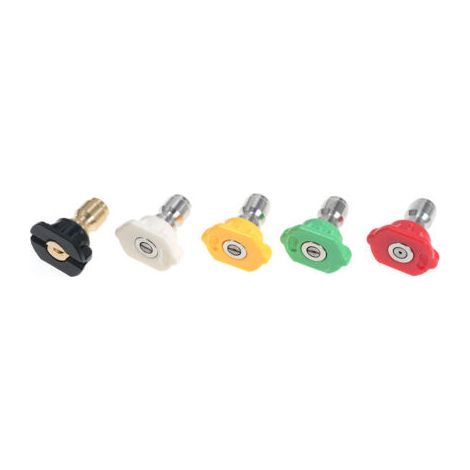 Hochdruckreiniger-düsen, Sprühkit Für Hochdruckreiniger Bis 4000 Psi, 1/4-zoll-schnellkupplung, 5er-set