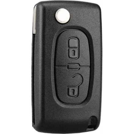 2-tasten-schlüsselgehäuse Ce0523 Für Peugeot 207 307 308 407 408 3008 5008 – Klappschlüssel – Ersatz Für Abgenutztes Gehäuse