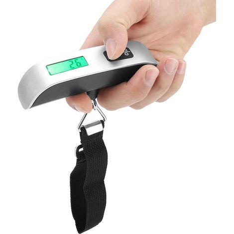 Gepäckwaage Reise, Tragbare Digitale Gepäckwaage, Personenwaage, Gepäckwaage, Gepäckwaage Für Gepäck, Digitale Gepäckwaage Für Reisen, Mini-lcd-hängewaagen