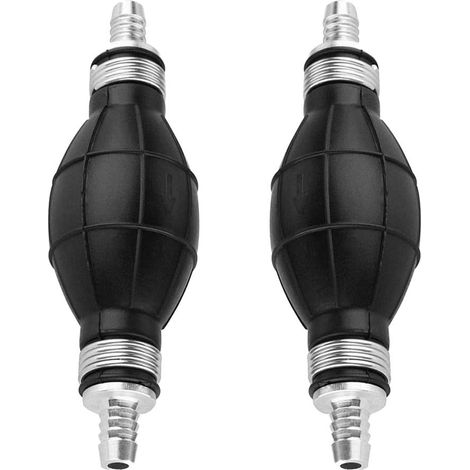 Handpumpe Für Kraftstoffentlüftung 8mm, 2 Stück Handpumpe Für Kraftstoffboote Für Kraftstoffe, Automobile, Garten, Kartfahrzeuge