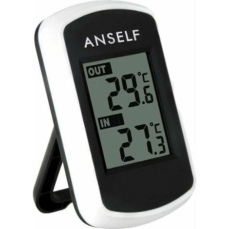 Anself Lcd-thermometer Digital Kabellos Innen Und Außen