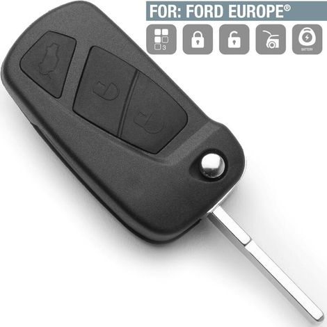 Ersatz-plip-gehäuse Mit 3 Tasten Für Ford Ka