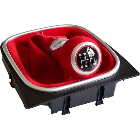 Velgengriff Aus Wildleder Für Vw Golf 5 6 Mk5 Mk6 R32 Gti 04-09 Rot