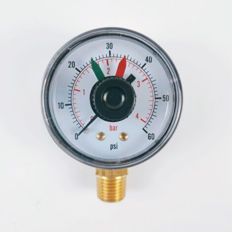 Manometer Für Sandfilterpool Yn50 1,6