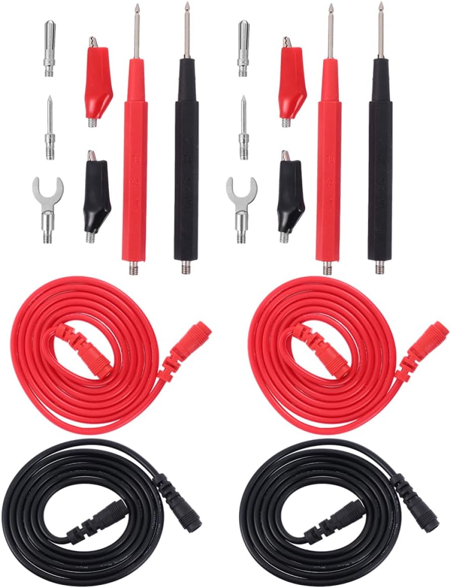 Sets Multimeter-prüfnadelspitzen-kombinationsprüfkabel Für Digitale Multimeter-prüfleitungen