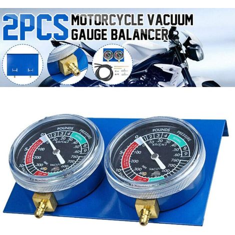 Motorrad-vakuummessgerät-synchronisator - Vergaser-synchronisator - Motorrad-vergaser-vakuummessgerät-synchronisator-werkzeug Für Die Synchronisierung Des Vergasers Motorradzubehör Langlebig 2 Zylinde