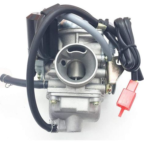 Carburateur Pd24 24mm – Pour Moteur Gy6 150cc 125cc – Compatible Vtt, Quad, Go-kart, Scooter, Mobylette