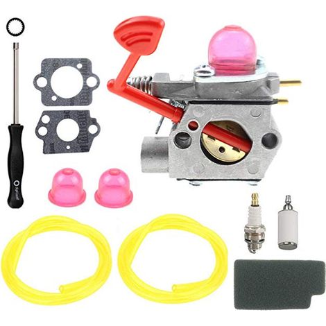 Ensemble Carburateur Walbro Wt875a Wt-875-a Kompatibel Mit Poulan 545081855, Ausgestattet Mit Ölschlauch Und Luftfilter Für Direkten Ersatz.