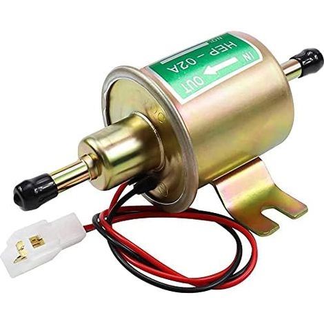 Universelle Elektrische Kraftstoffpumpe Litensh Hep-02a – Niederdruck Für Benzin Und Diesel – Metall, Schraubbefestigung