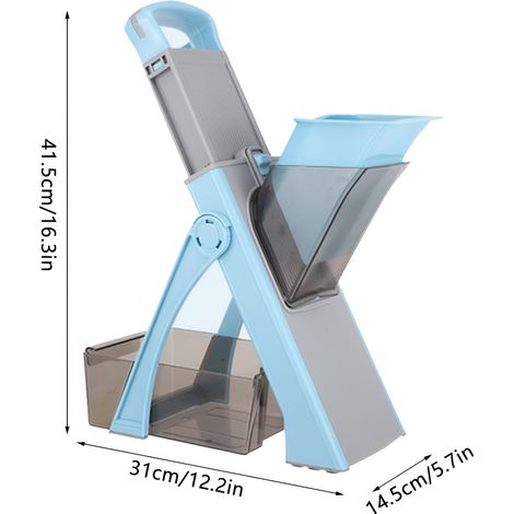 Manuelle Metallaufschneidemaschine Mit Einstellbarer Dicke – Faltbares Und Kompaktes Design, Ohne Strom