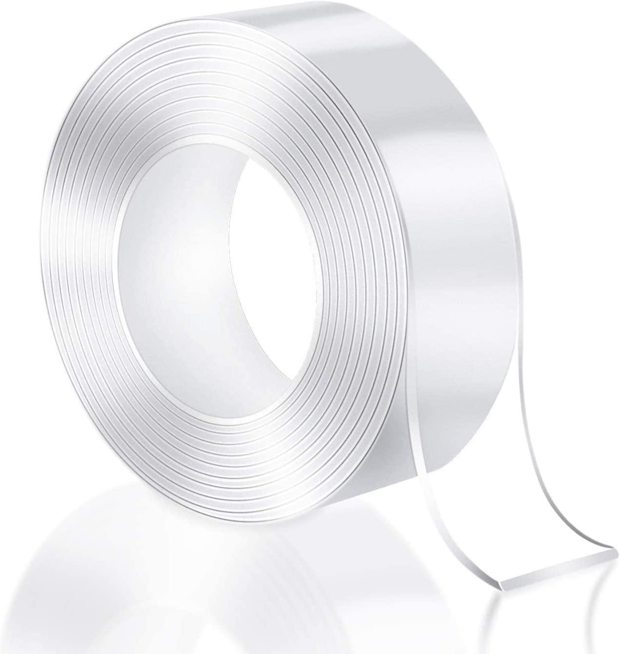 Doppelseitiges Nano-klebeband, Transparent, 3 M Länge