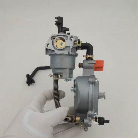 Doppelter Kraftstoffvergaser 168f 170f Für Honda Gx160, Kompatibel Mit Lpg Und Erdgas, Geeignet Für Generatoren Von 2kw Bis 3kw, Wirtschaftlich Und Vielseitig Für Stationäre Geräte.