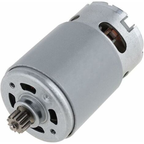 Rs550 Gleichstrommotor 12v 23000 U/min Mit 12 Zähnen, Zweigang- Und Hochdrehmomentgetriebe Für Elektroschrauber/bohrmaschine